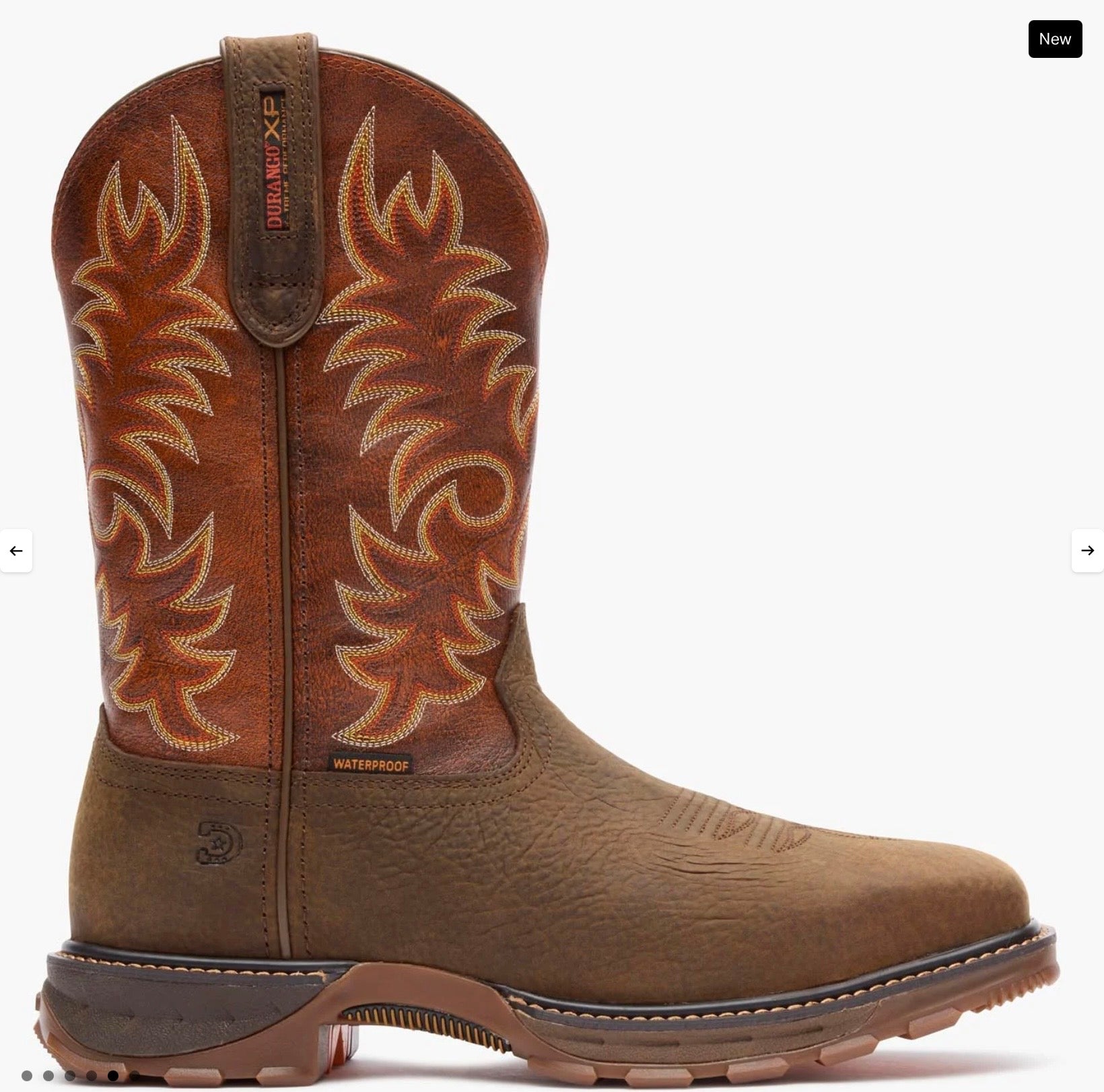 DURANGO MAVERICK XP WATERPROOF STEEL TOE WORK BOOT DDB0546