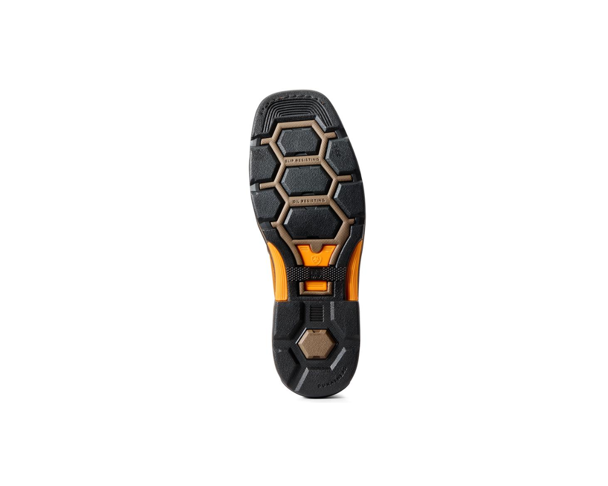 ARIAT 10011933 MENS OVERDRIVE WIDE SQUARE COMPOSITE TOE PULL ON WORK BOOTS