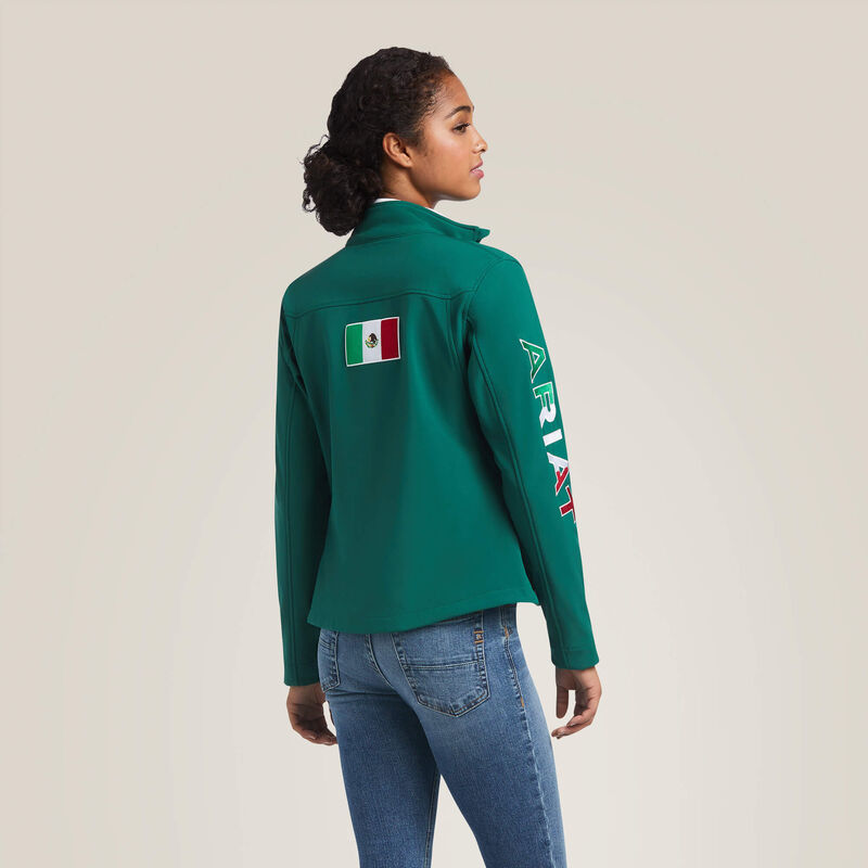 10039460 Classic Team Softshell MEXICO Jacket