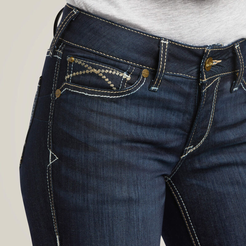 Ariat Women’s Perfect Rise Bootcut Jeans – Dark Wash 10040800