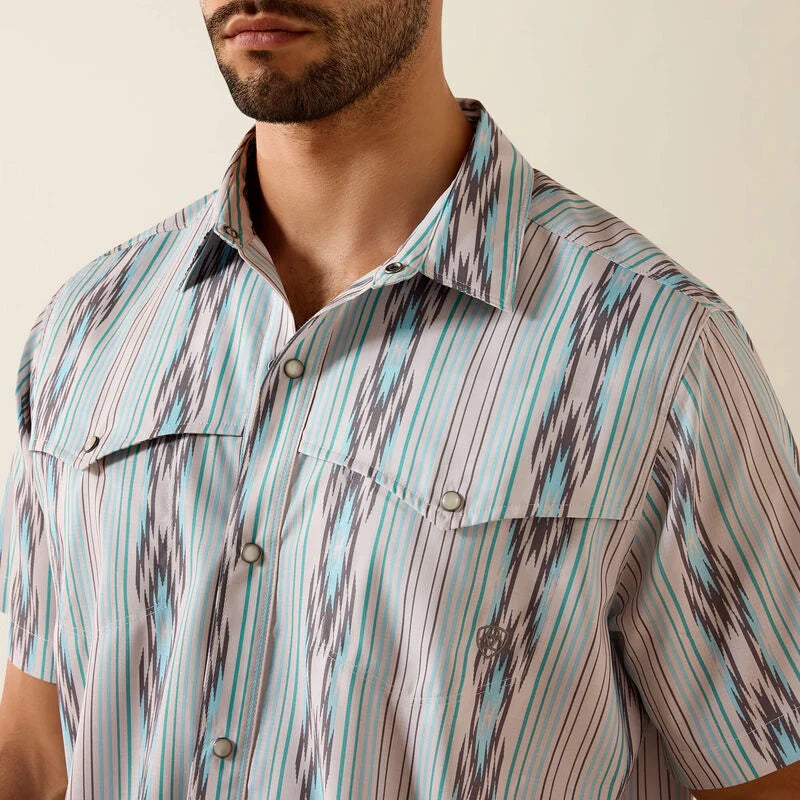 Ariat Men's Printed VentTEK Classic Fit Snap Front Shirt 10071047