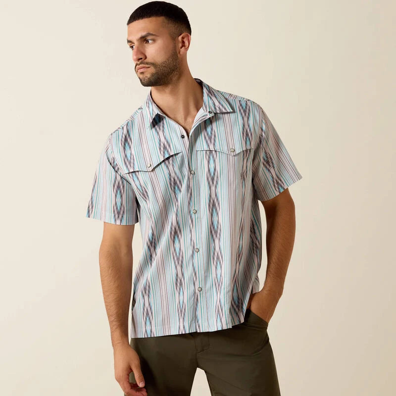 Ariat Men's Printed VentTEK Classic Fit Snap Front Shirt 10071047
