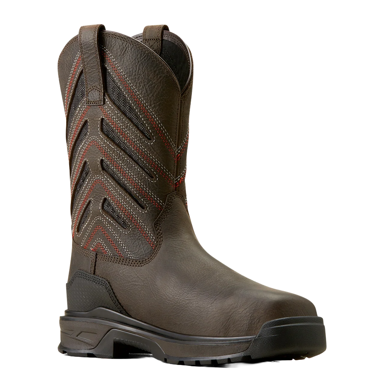 Ariat Men's Intrepid VentTEK Iron Coffee Brown Work Boot 10050830