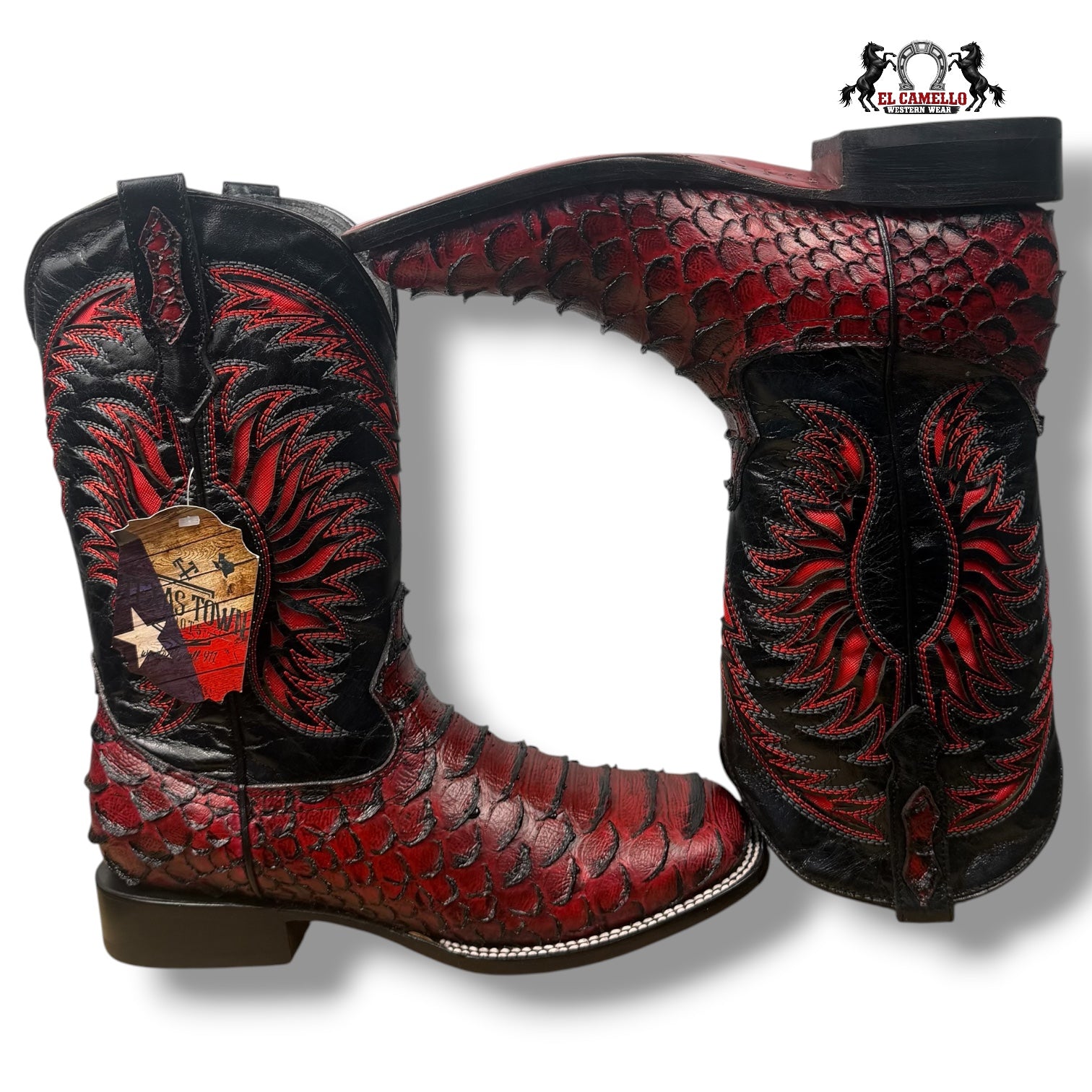 Python Jumbo Rojo Torres Boots TBRCC171