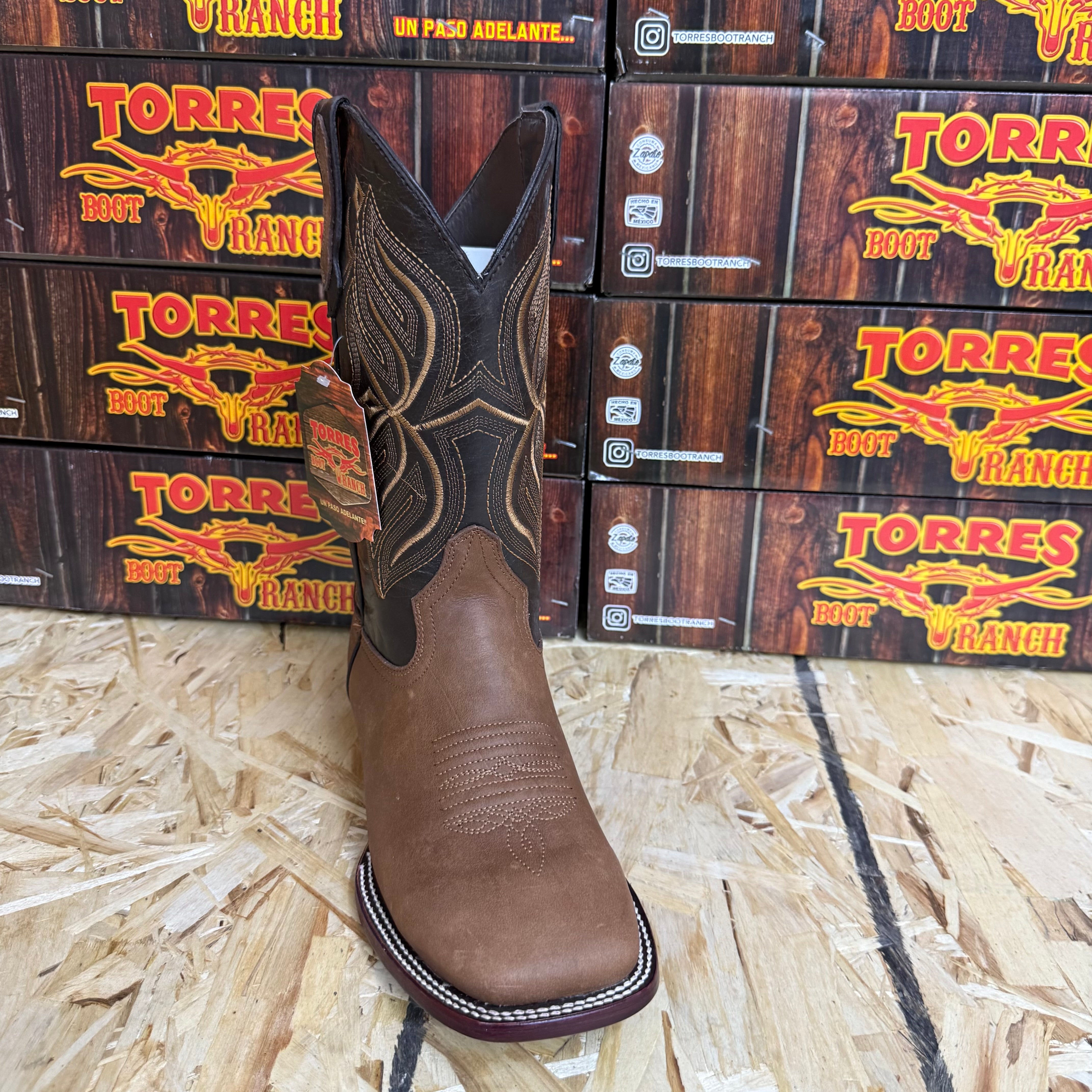 Crazy Horse Brown Torres Boot