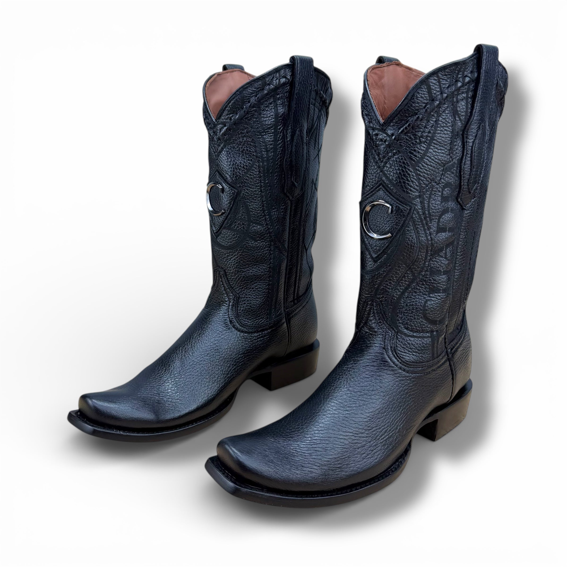 Cuadra CU587 Italian Deer Boot – Black