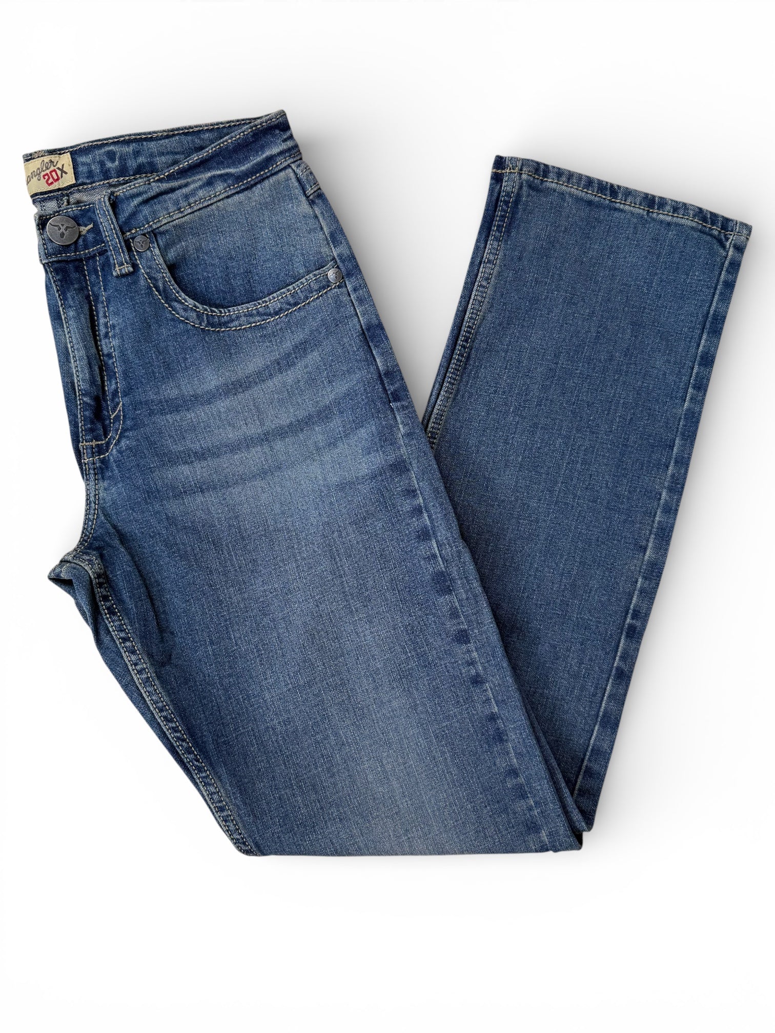 Wrangler Retro® 20X Slim Straight Men’s Jeans – Medium Wash 13MWZ