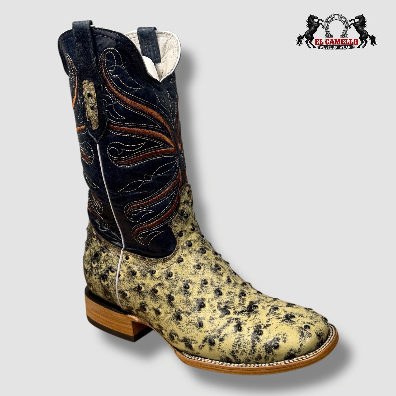 Avestruz Cream Torres Boots TBRCC137