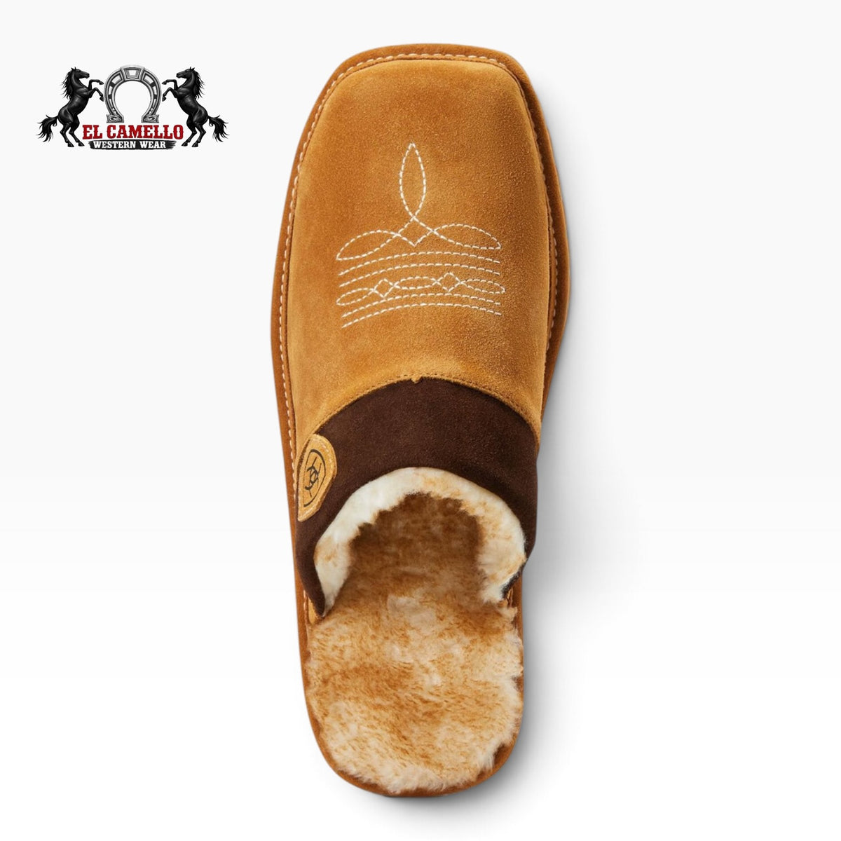 Ariat Men’s Silversmith Square Toe Slippers – Chestnut 2842-200