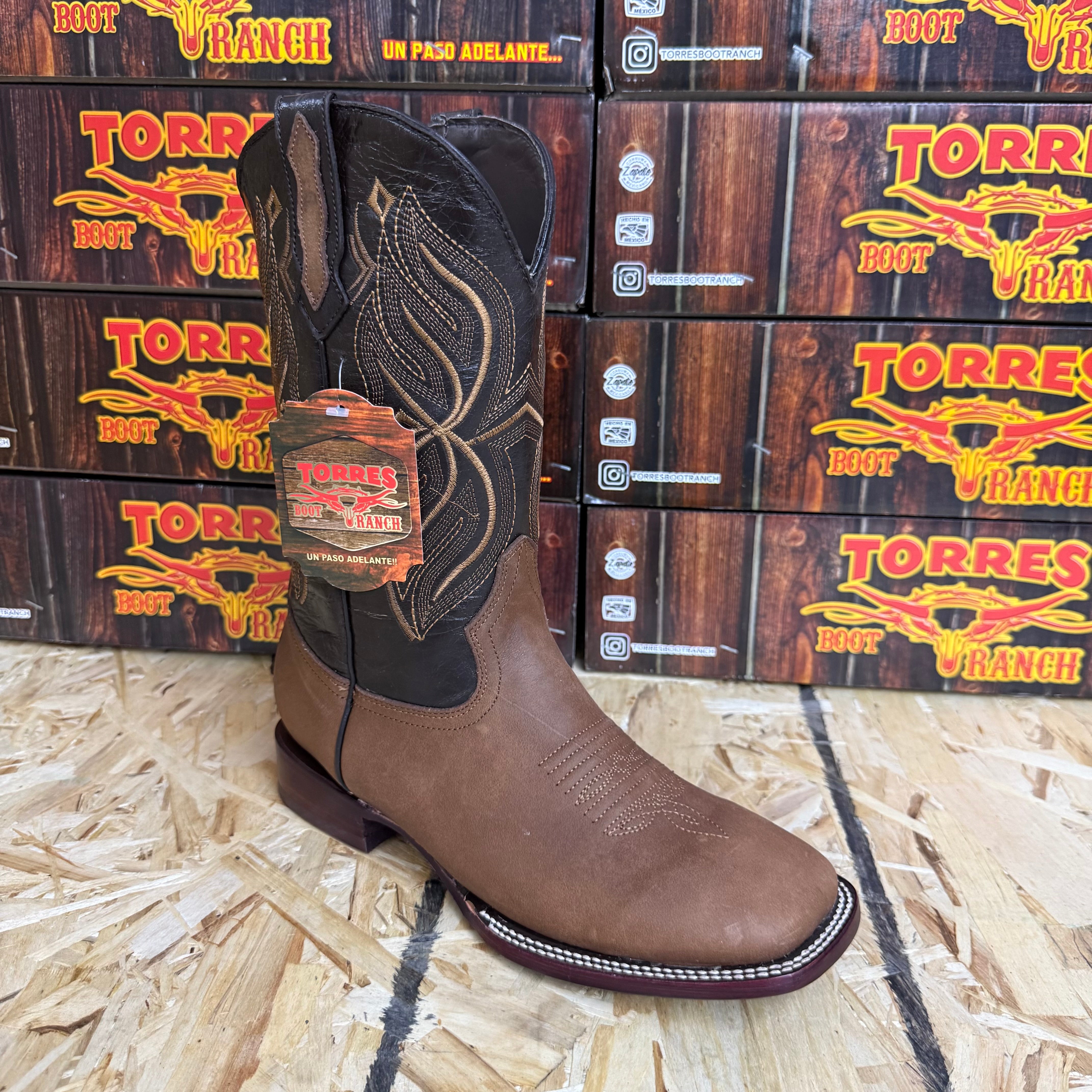 Crazy Horse Brown Torres Boot