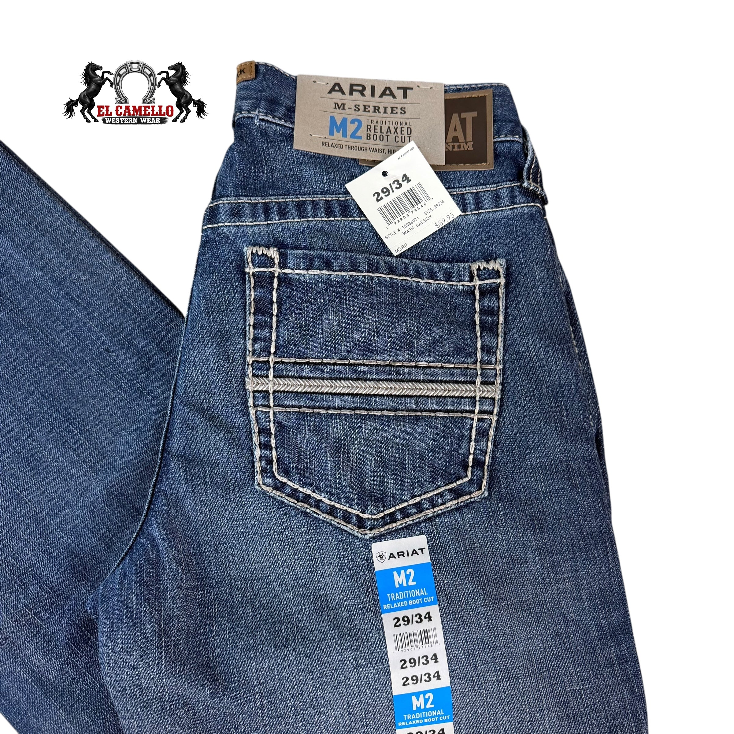 MNS M2 Traditional Relaxed Owens Boot Cut Jeans 10036071