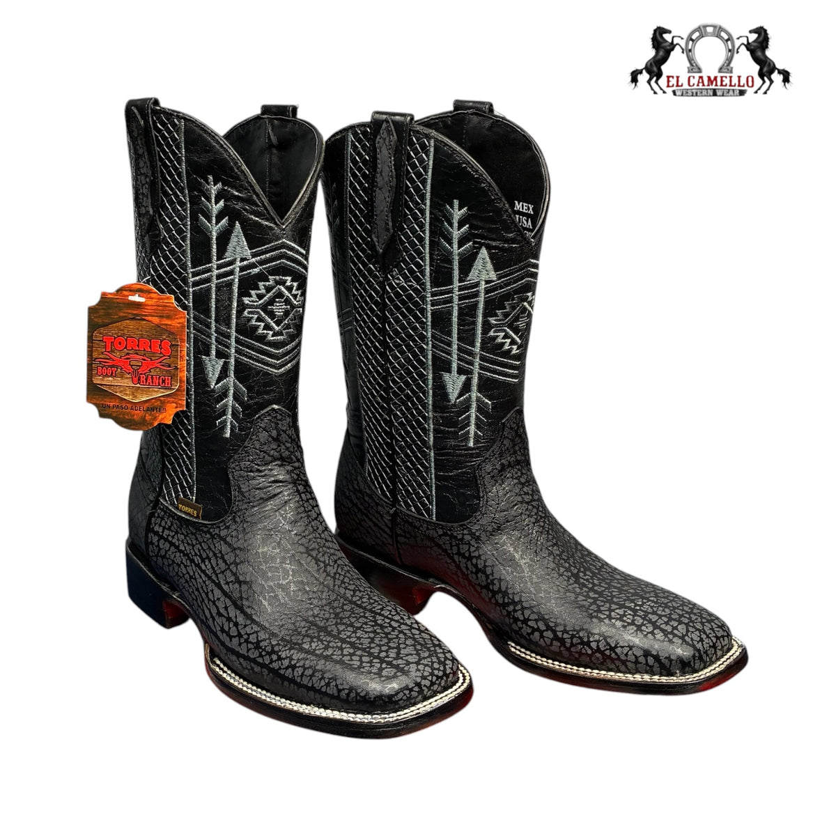 CUELLO DE TORO NEGRO/NEGRO TORRES BOOTS TBRCC220
