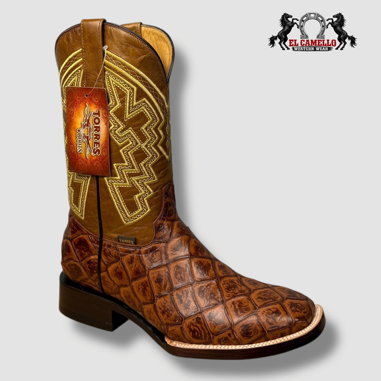Pescado Grabado Conac Torres Boots