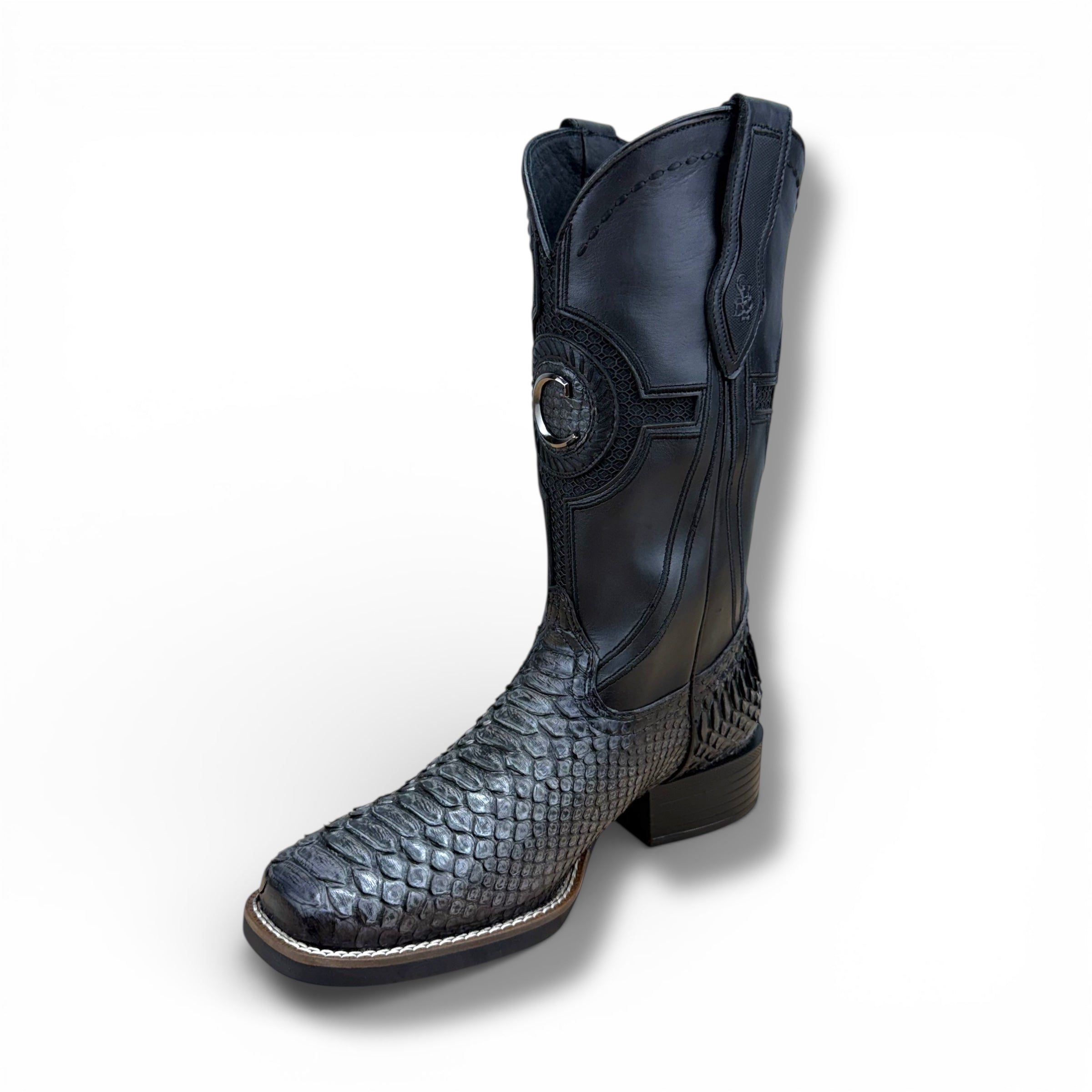 Cuadra CU977 Python Boot – Arctic Blue / Grey