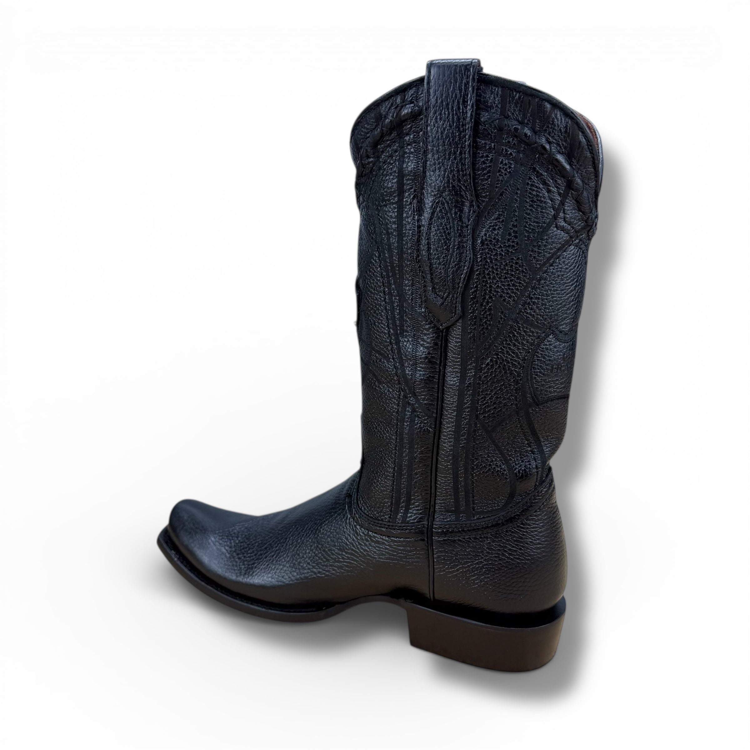 Cuadra CU587 Italian Deer Boot – Black