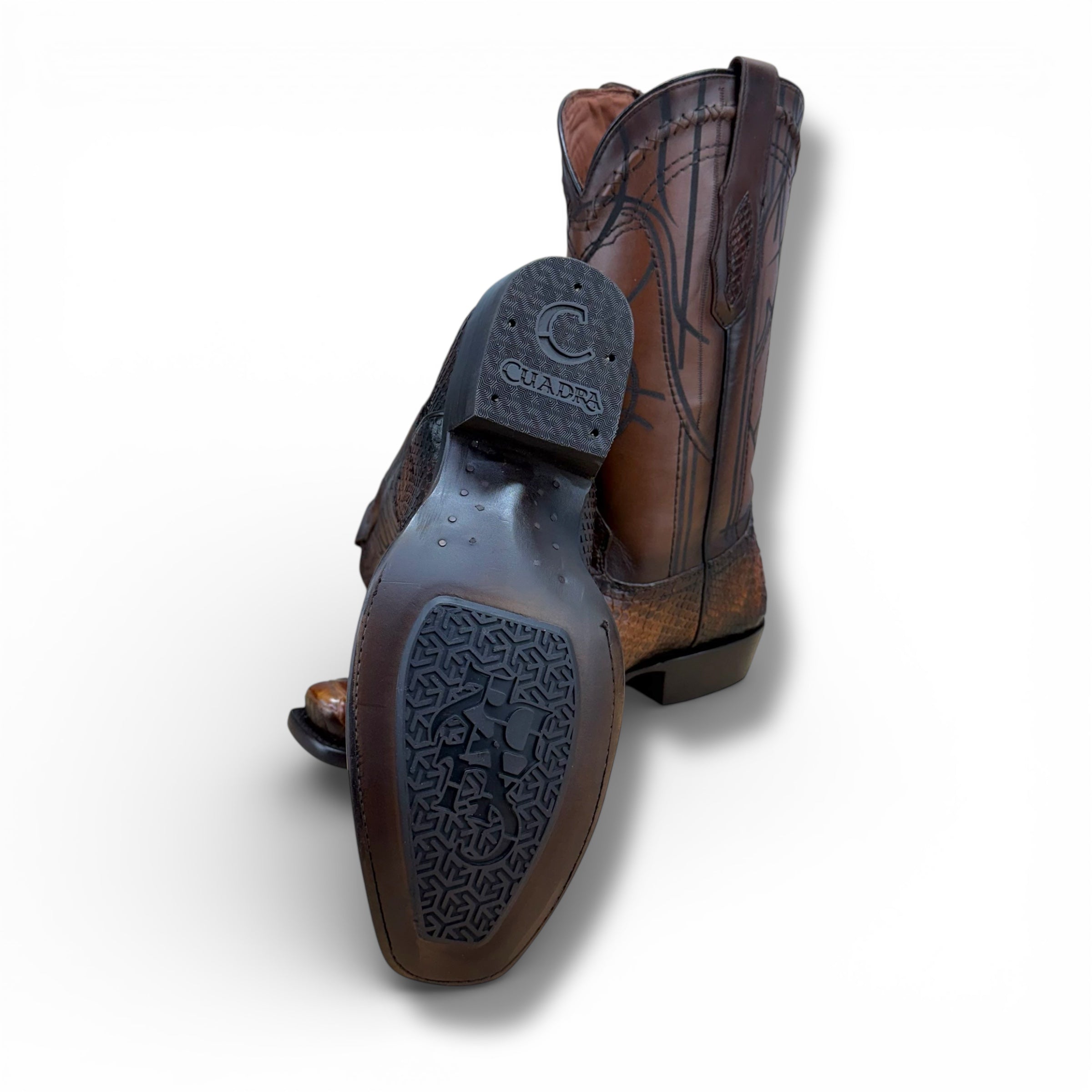Cuadra CU401 Python Boot – Brown Café