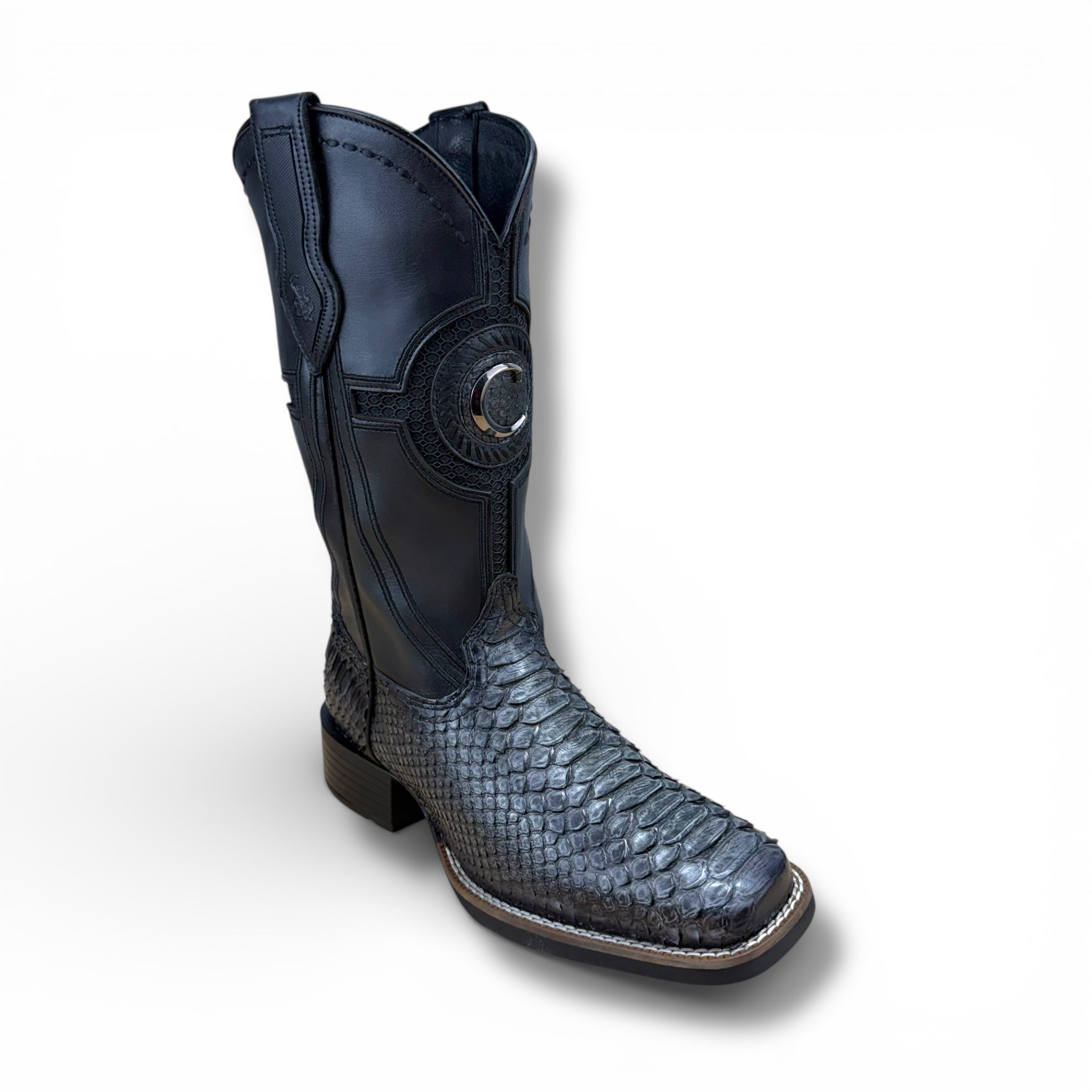 Cuadra CU977 Python Boot – Arctic Blue / Grey