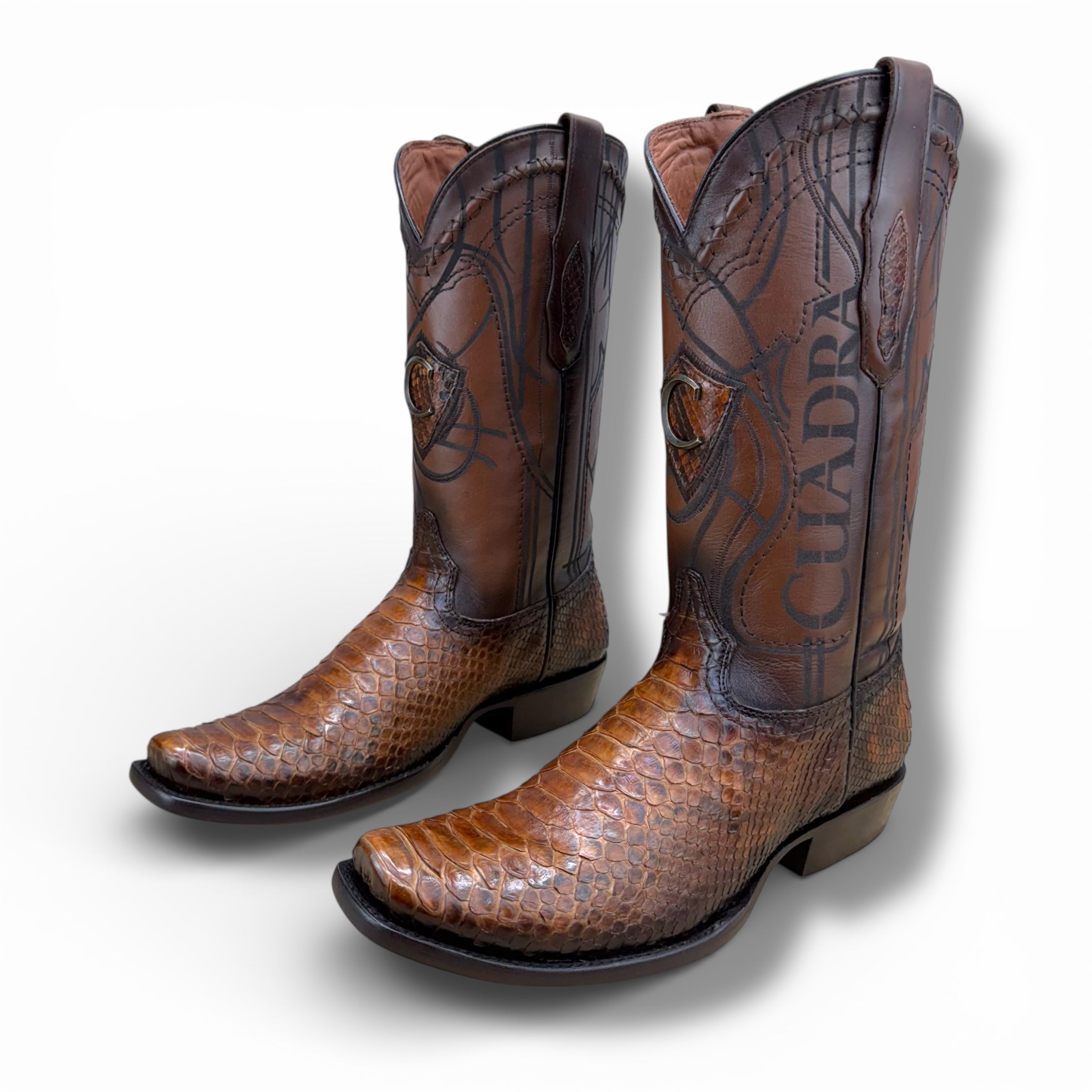 Cuadra CU401 Python Boot – Brown Café