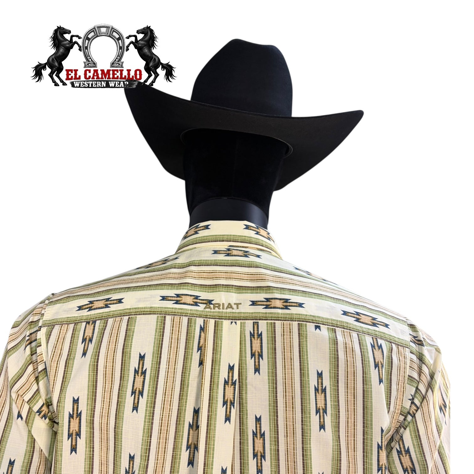 Ariat Men’s Pro Series Aztec Print Short Sleeve Shirt – 10073595