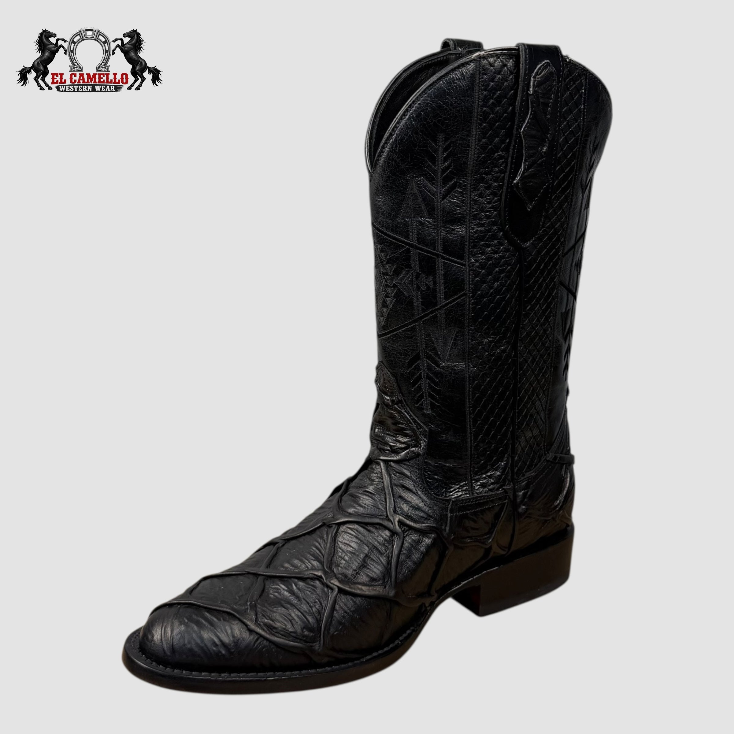 Pescado Negro Dobladillo Torres Boot TBRM1110