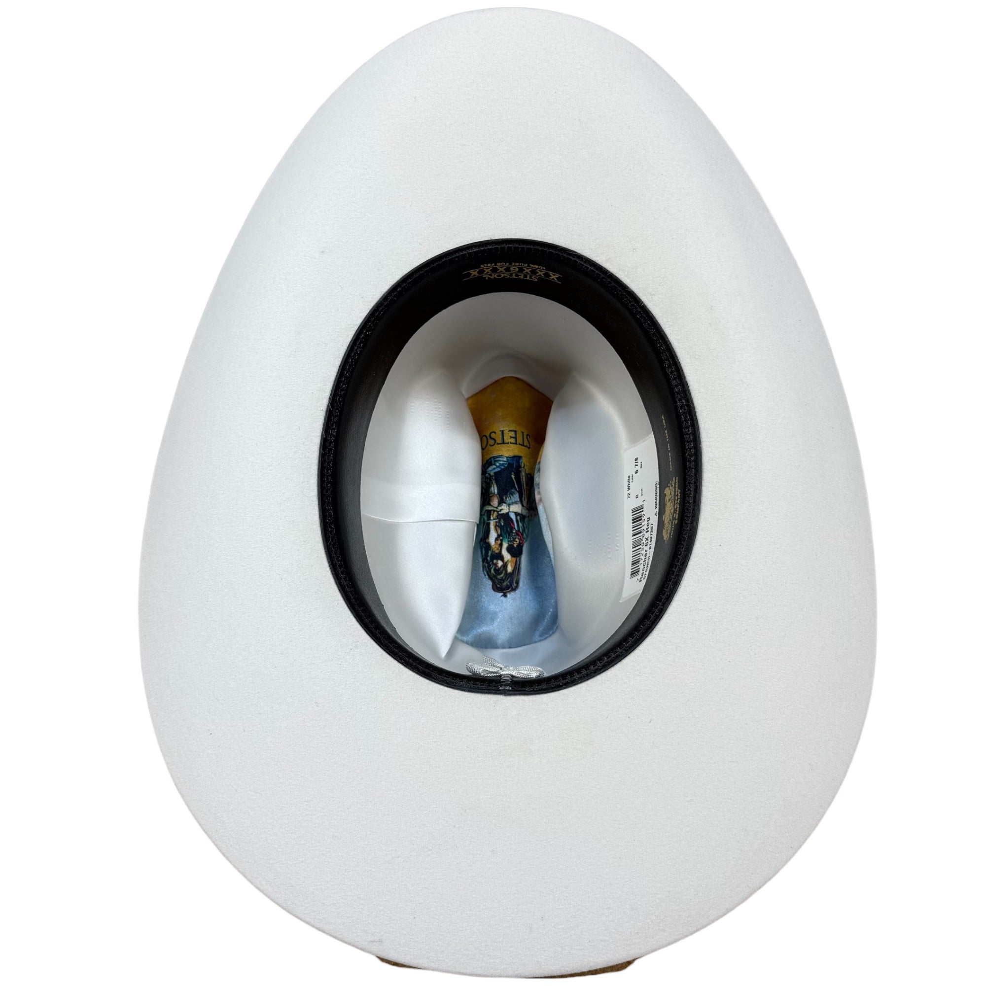 Stetson 6X White Rancher Felt Cowboy Hat