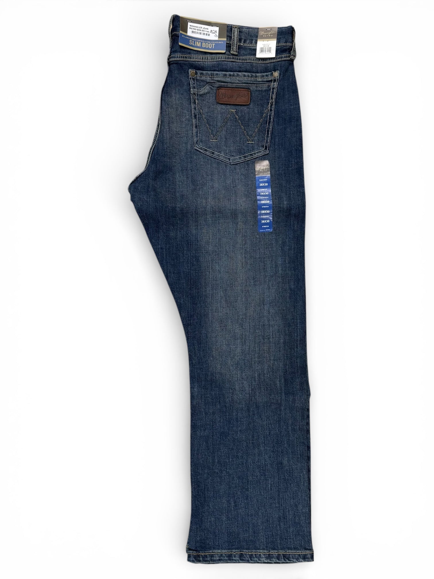 Wrangler Retro Slim Boot Men’s Jeans – Dark Wash 88MWZTR