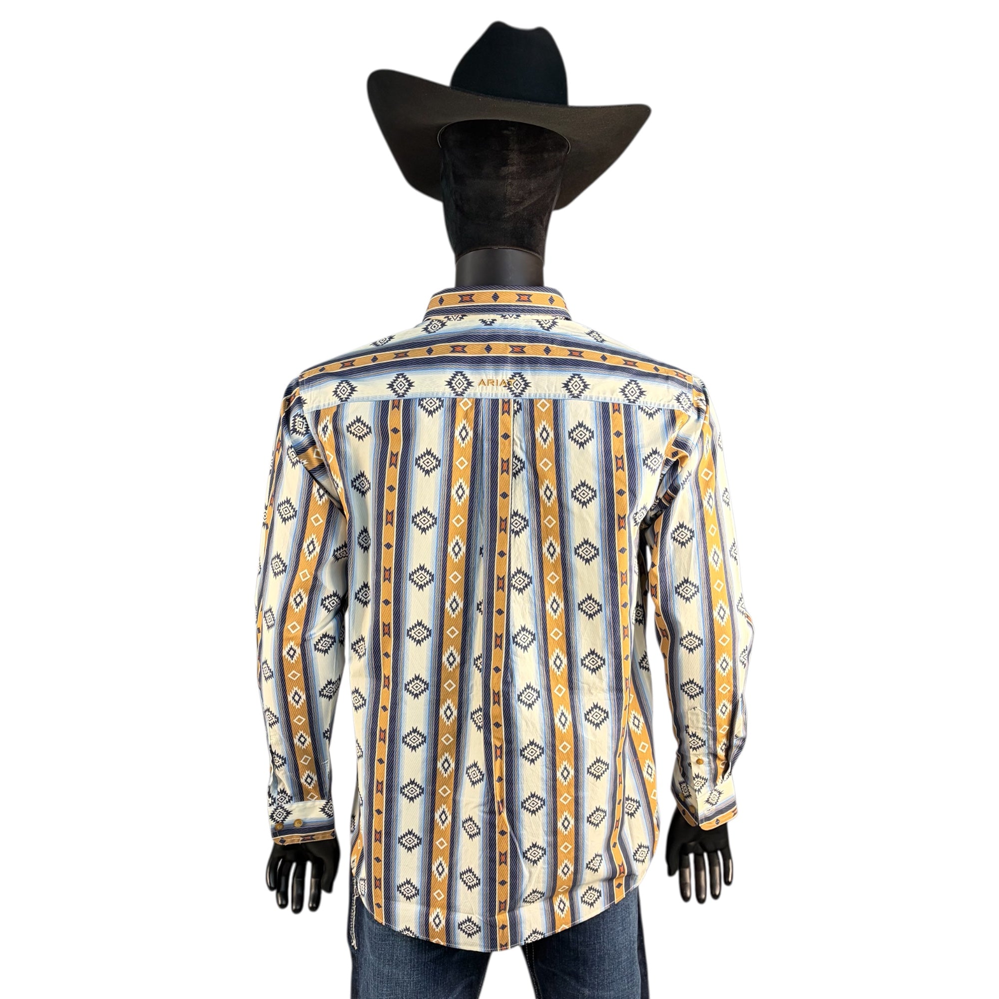 Ariat Men’s Vertical Aztec Stripe Long Sleeve Western Shirt