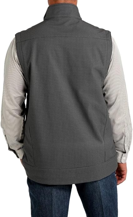 CINCH Men’s Gray Concealed Carry Softshell Vest – MWV1541008