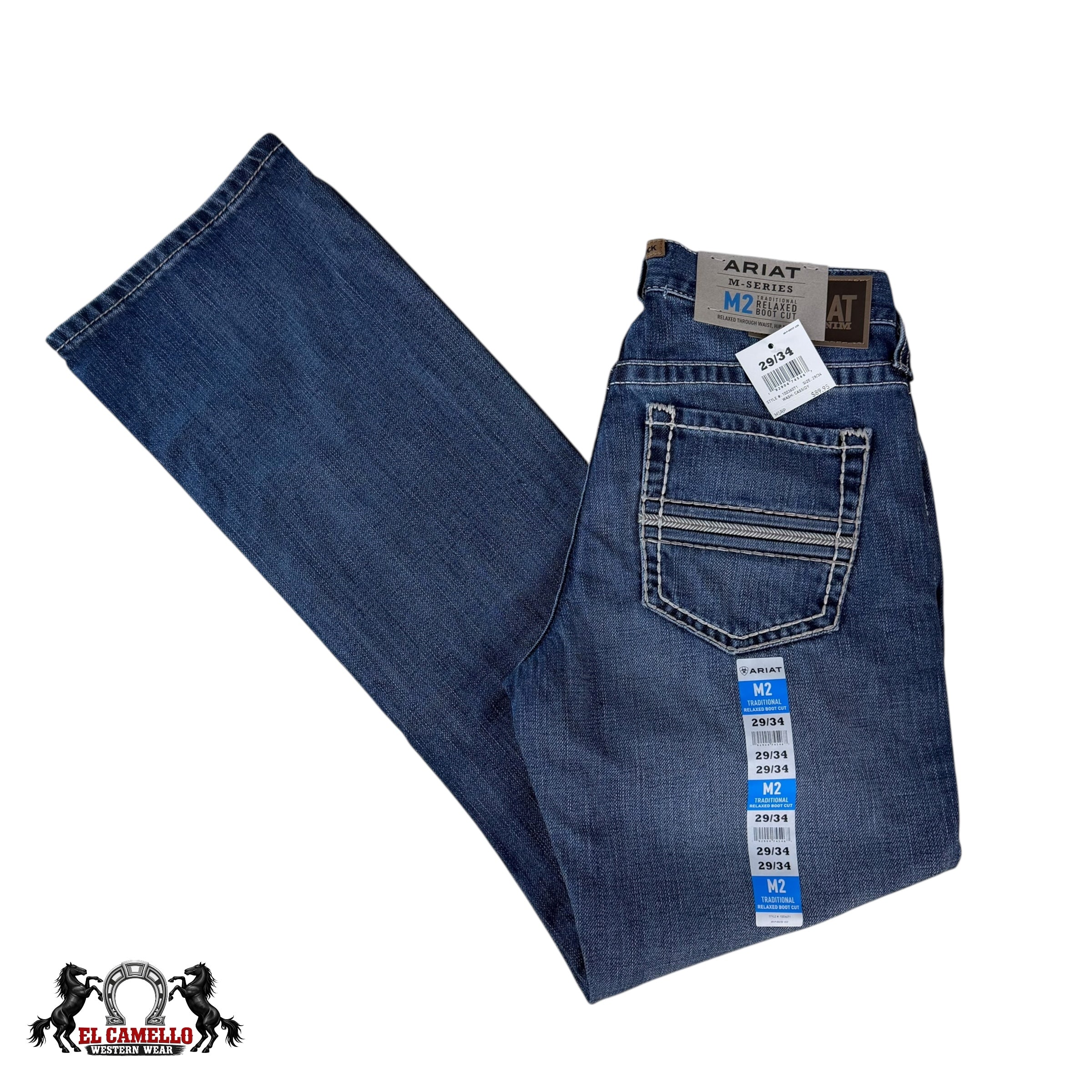 MNS M2 Traditional Relaxed Owens Boot Cut Jeans 10036071