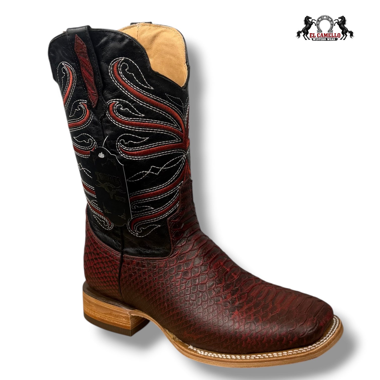 Python Black Cherry Torres Boots TBRCC160