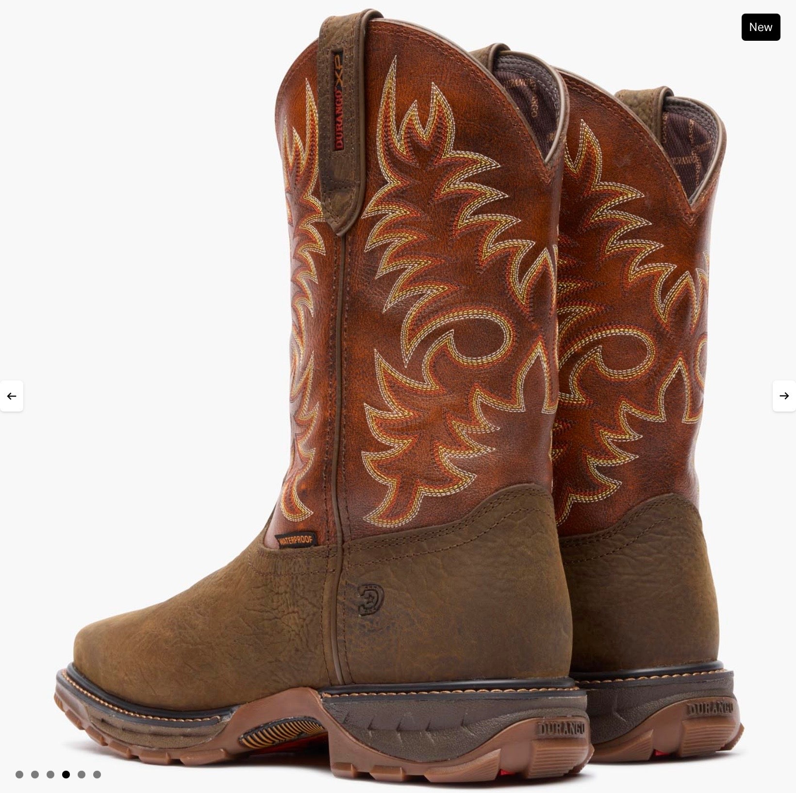 DURANGO MAVERICK XP WATERPROOF STEEL TOE WORK BOOT DDB0546