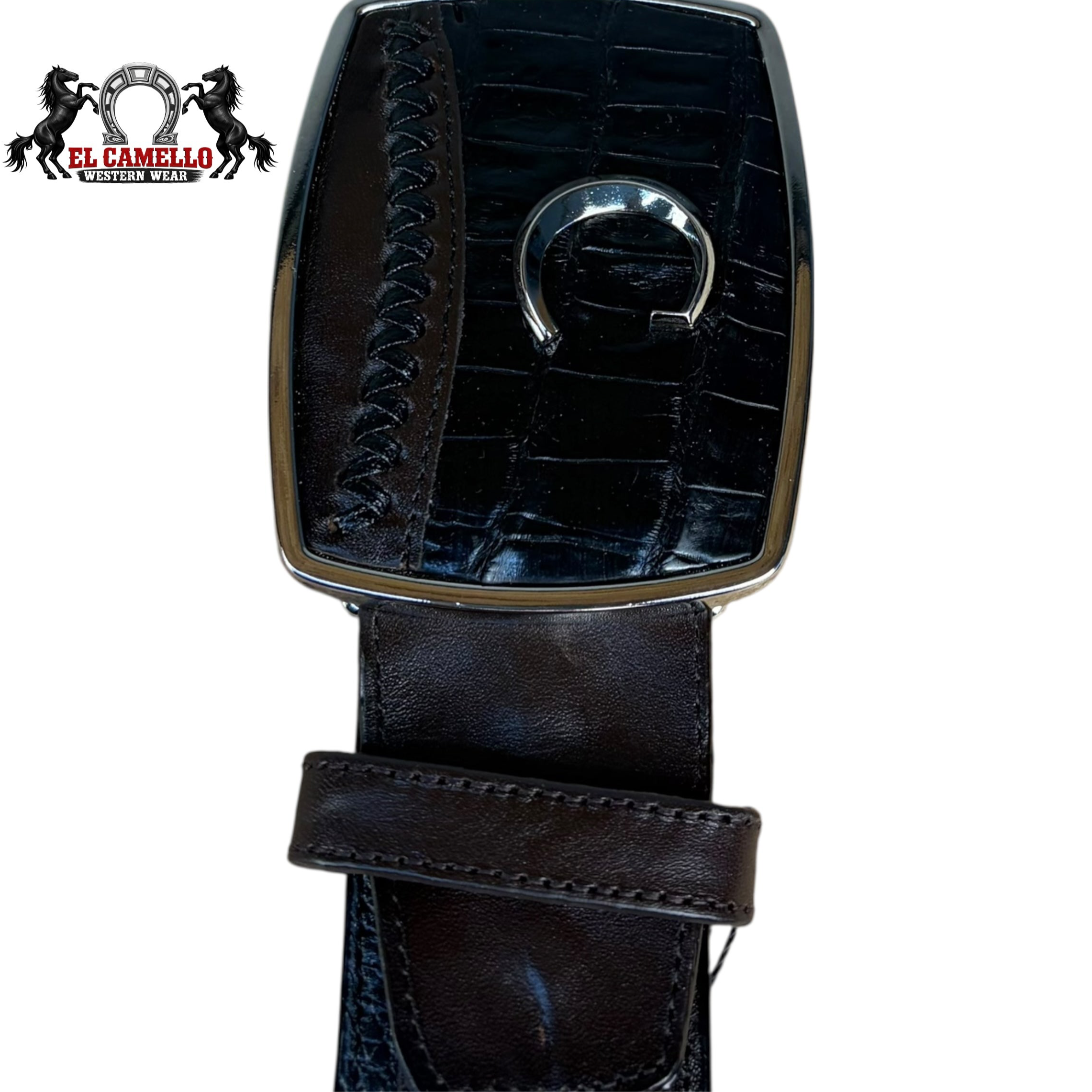 CuadravBlack ultra exotic cowboy Belt BC368