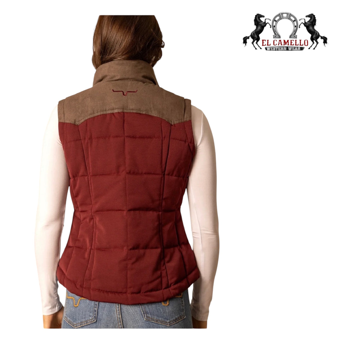 KIMES RANCH LENORA BURNT RED VEST