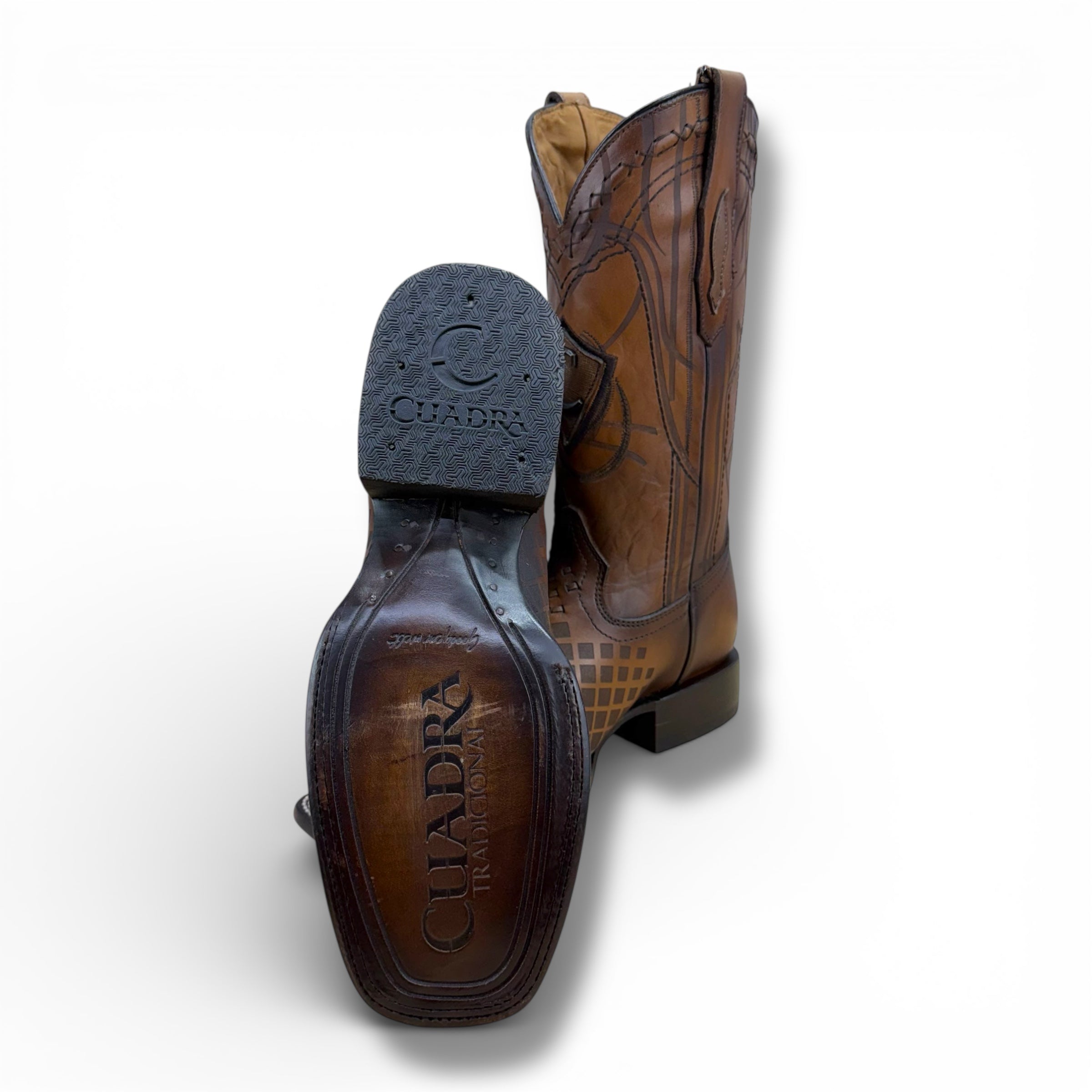 Cuadra CU500 Leather Boot – Honey Brown