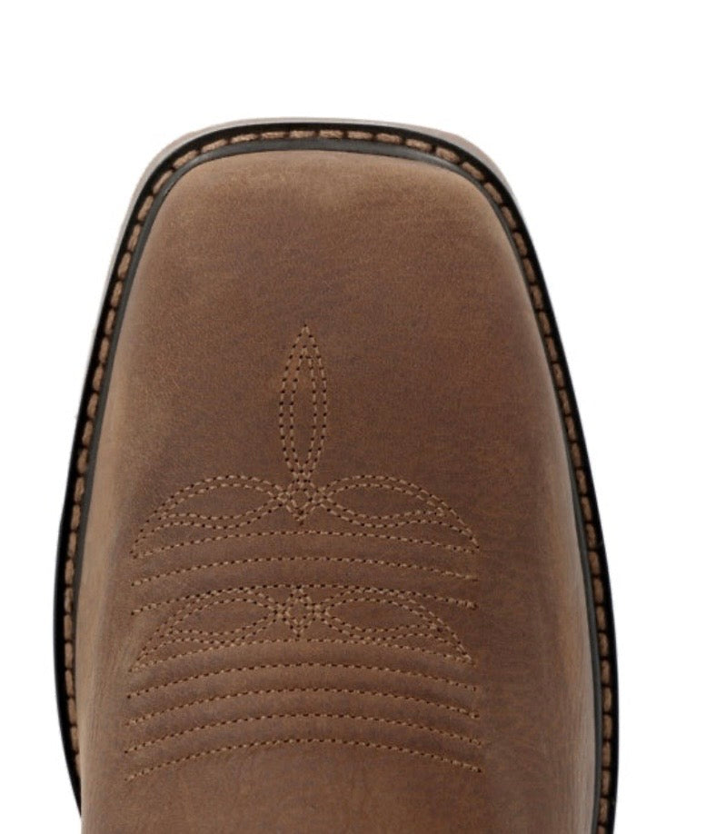 MEN'S DURANGO WORKHORSE COYOTE TAN SQUARE TOE WORK BOOT - DDB0563