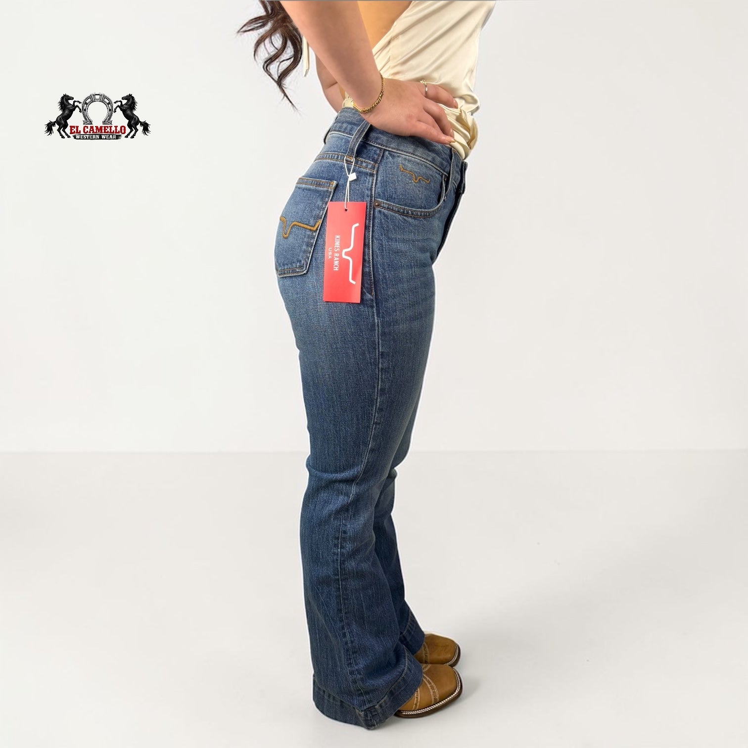 Jennifer Mid Wash Kimes