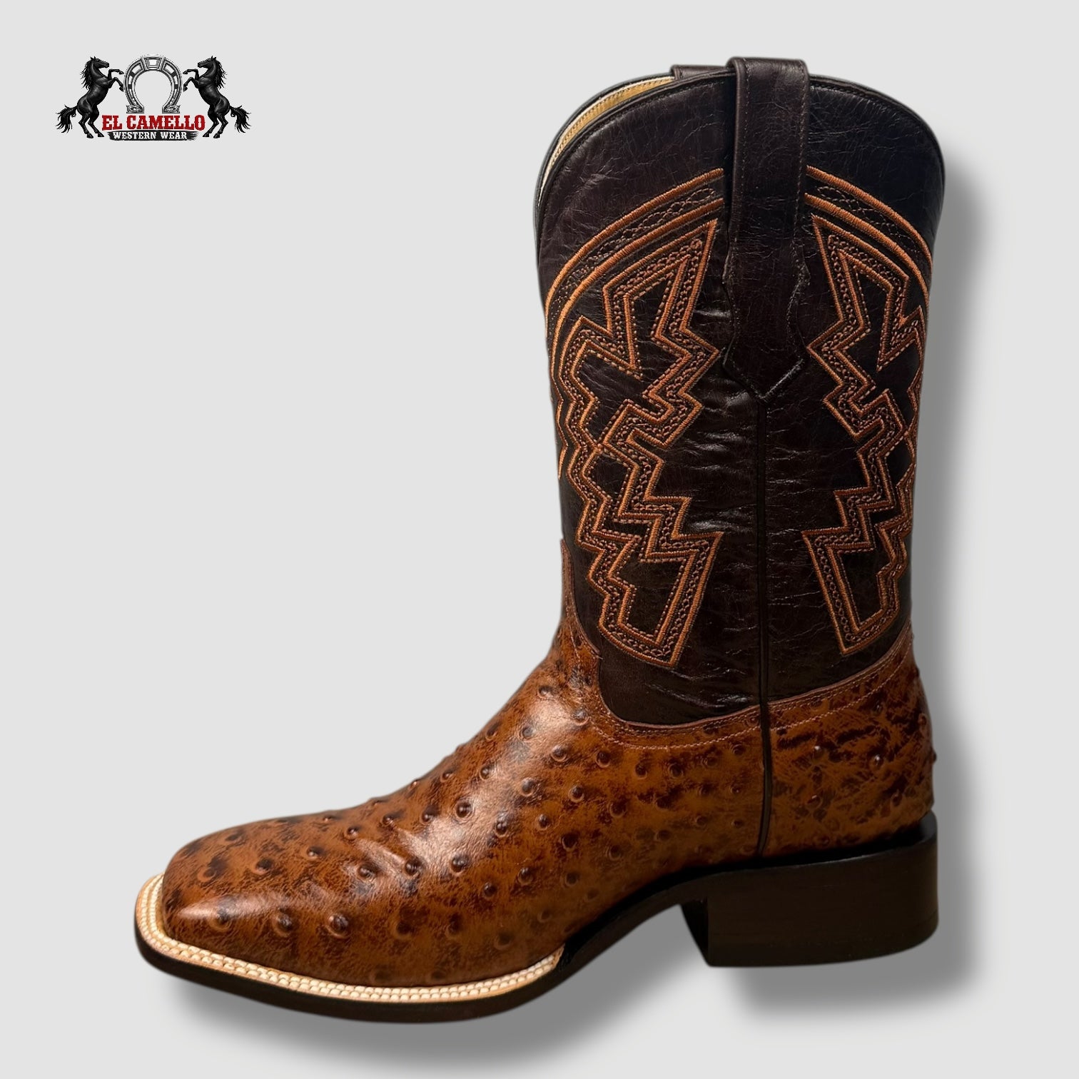 Avestruz Grabado Conac Torres Boots TBRCC128