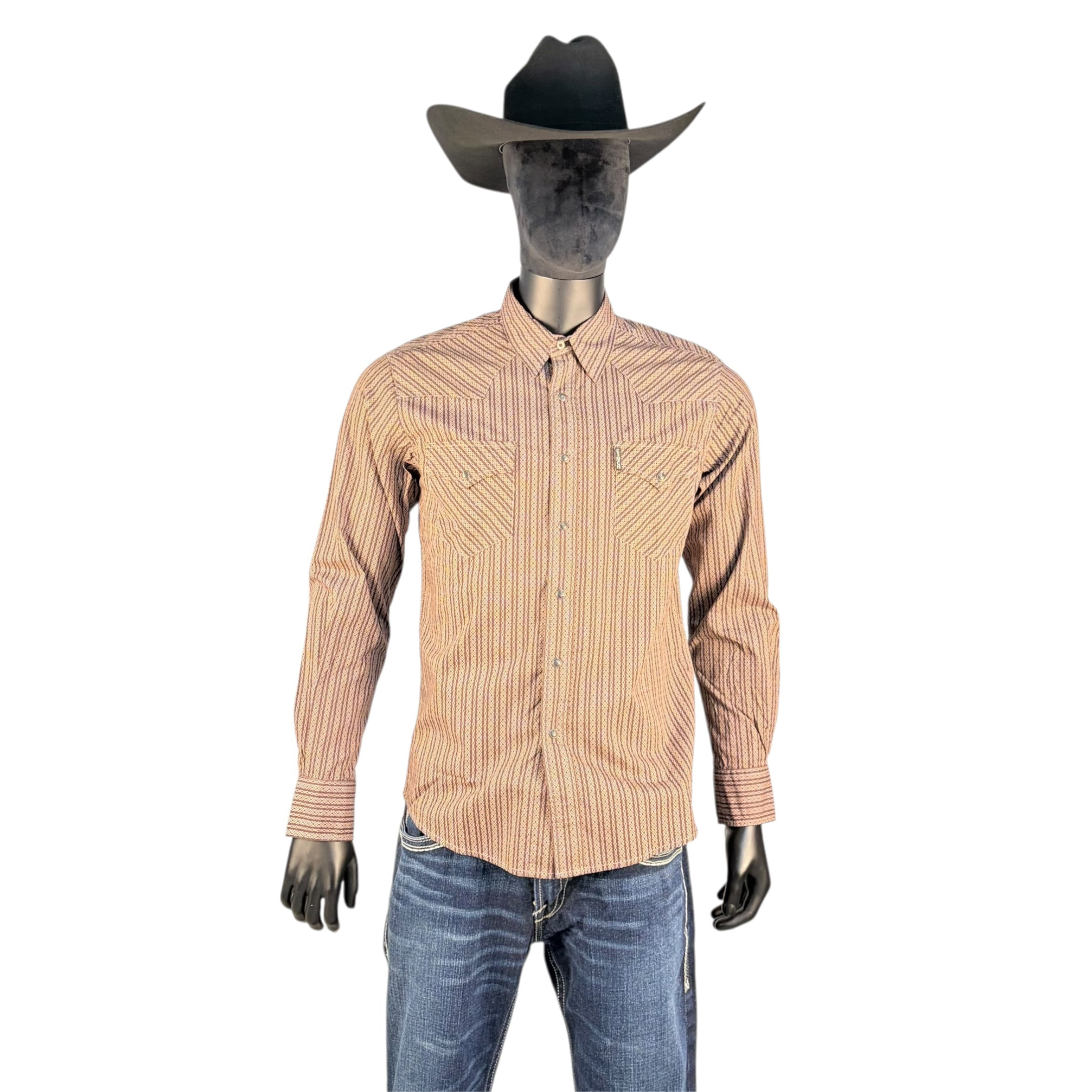 Men’s Cinch Classic Pinstripe Long Sleeve Western Shirt