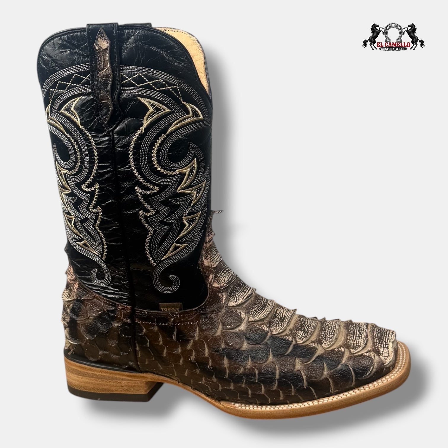 Python Jumbo Cafe-Natural Torres Boots TBRCC181