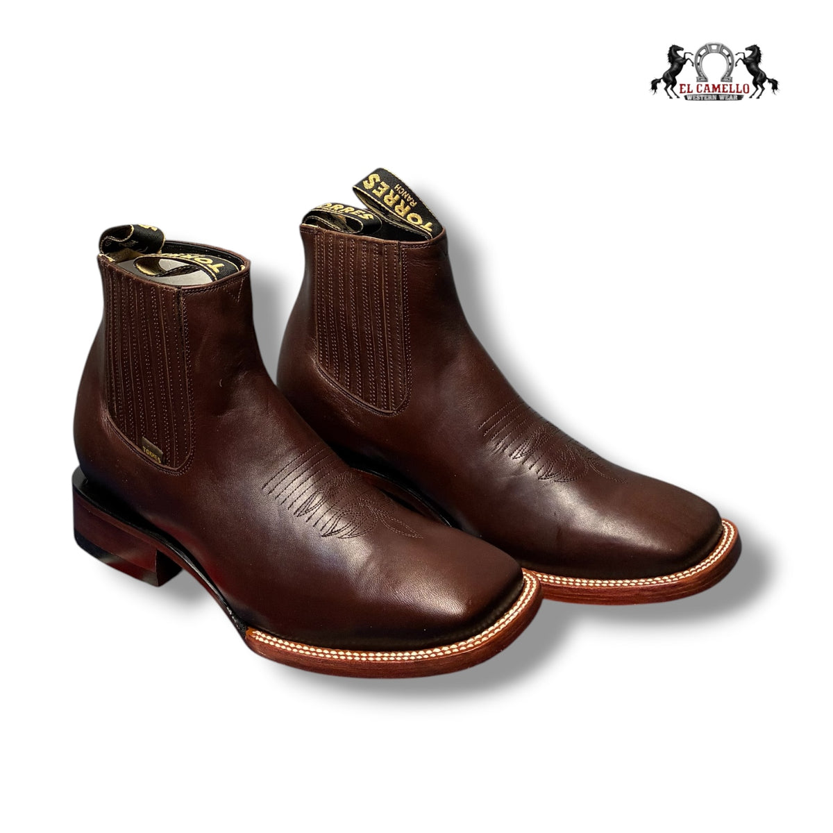 BOTIN TEXAS RES CAFE TORRES BOOTS TBRCC206 TODOS TIENEN ETIQUETA