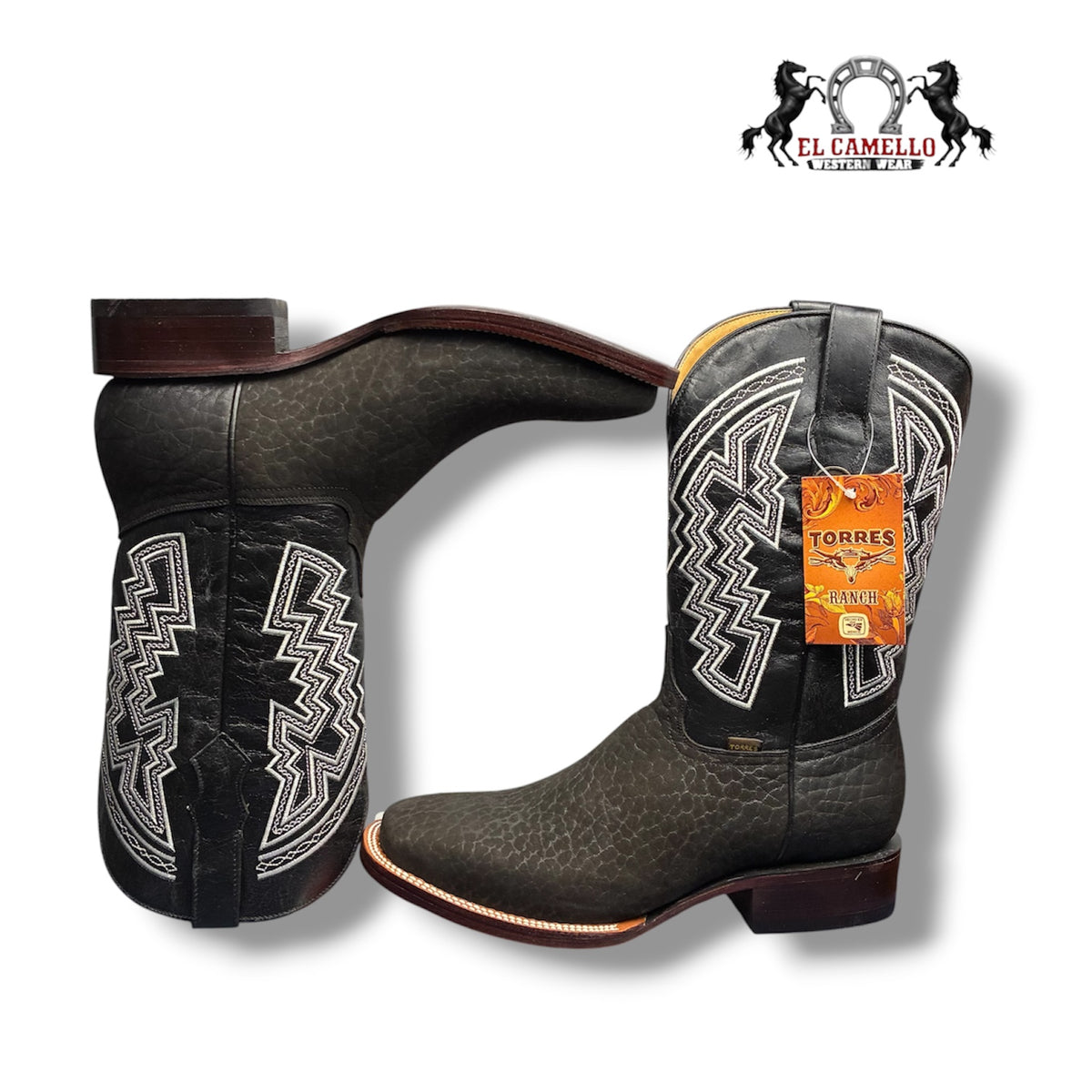 CUELLO DE TORO NEGRO TORRES BOOTS