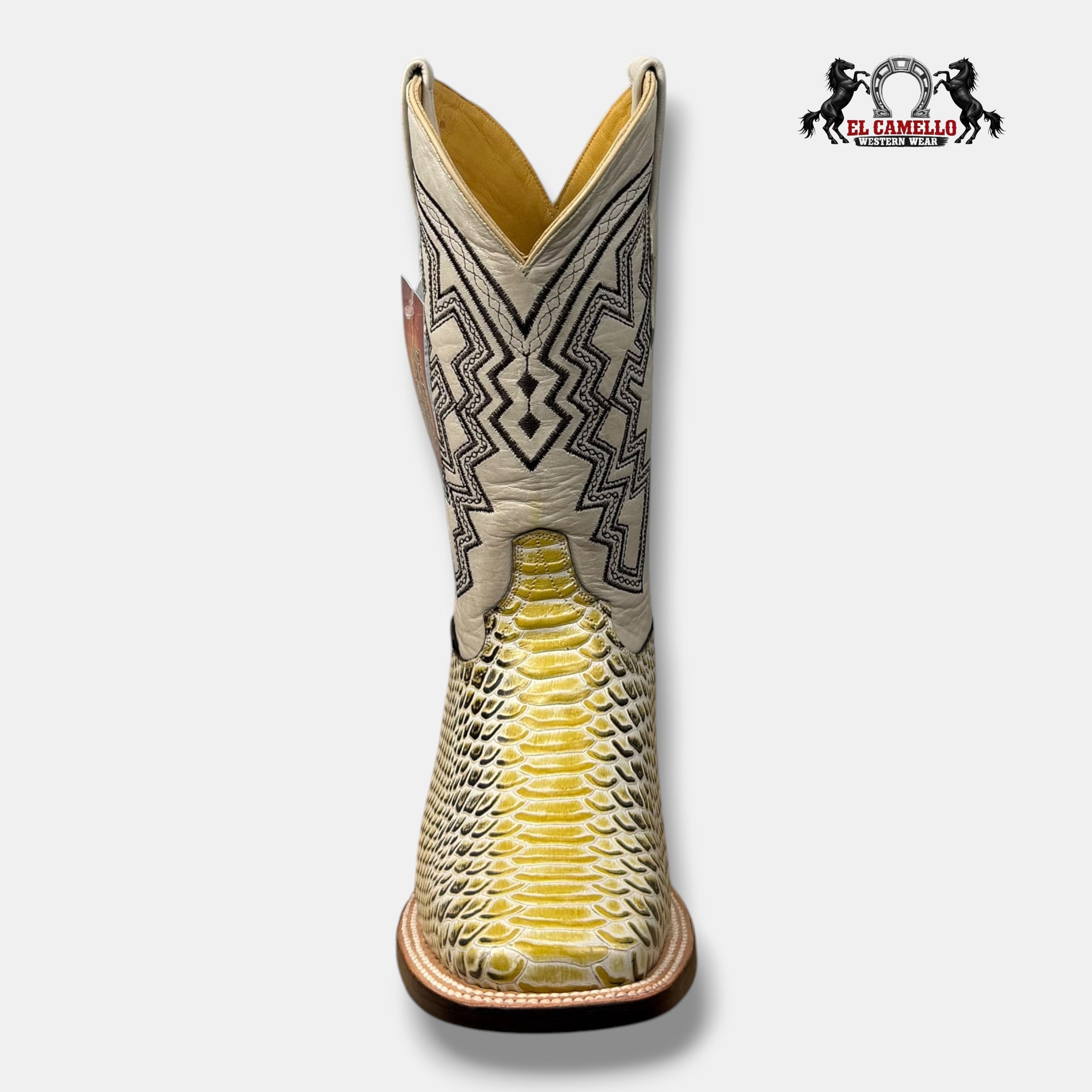 Python Grabado Natural Torres Boots TBRCC153