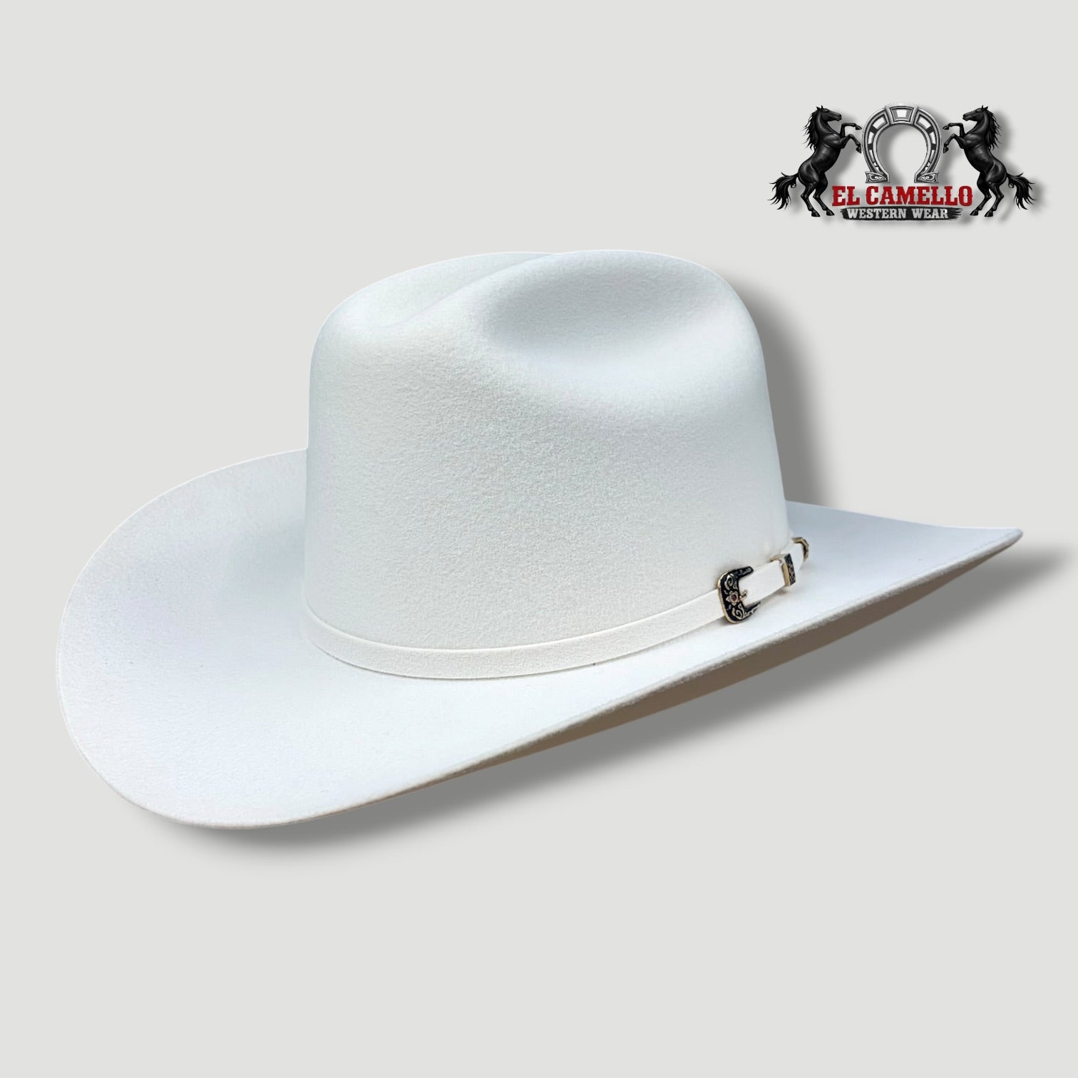 6X Torres Ranch "JOHNSON" Felt - Winter White