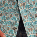 Rock & Roll Denim Men's Paisley Print Short Sleeve Snap Shirt BMN3S05851