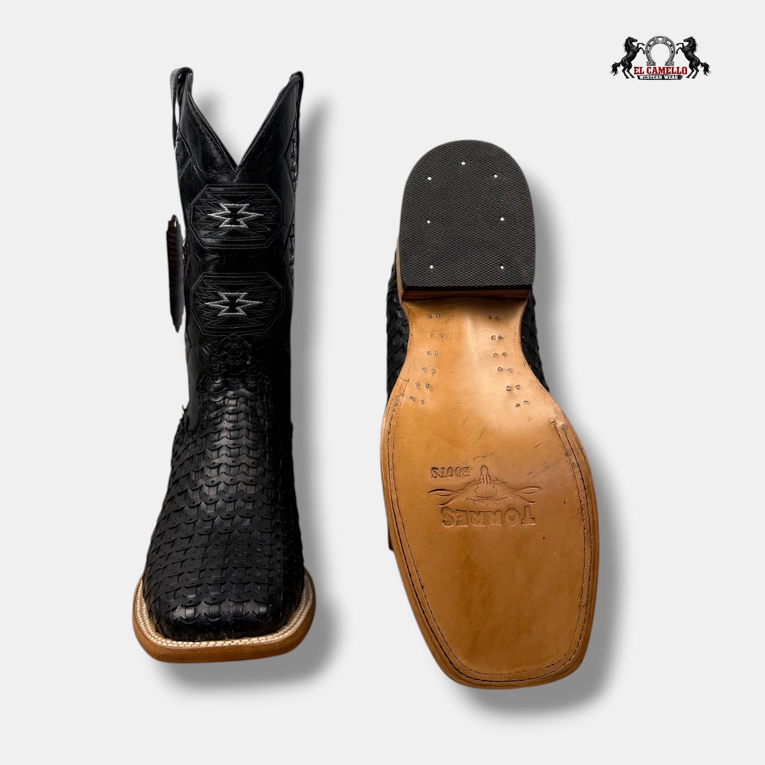 Petatillo Negro Torres boots