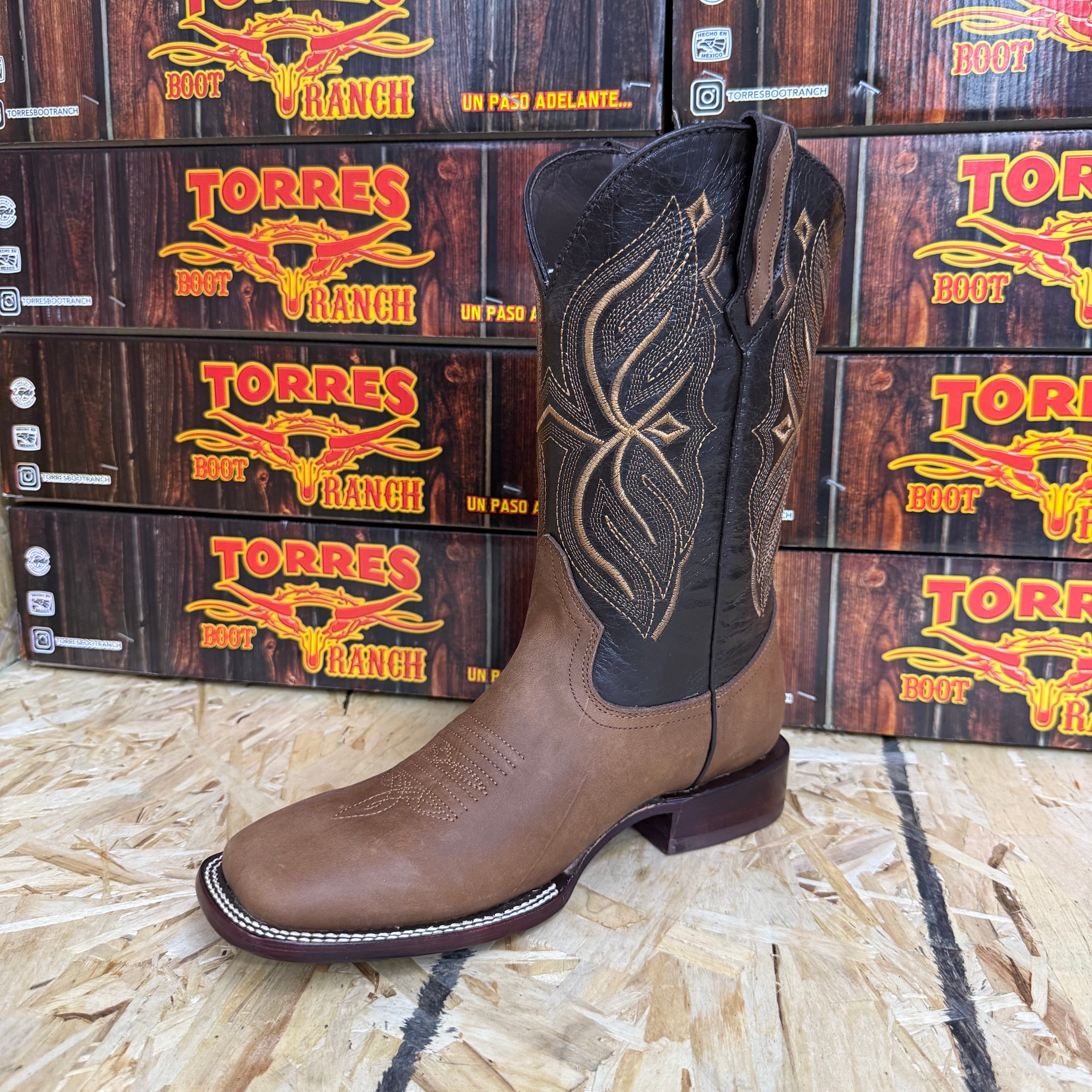 Crazy Horse Brown Torres Boot