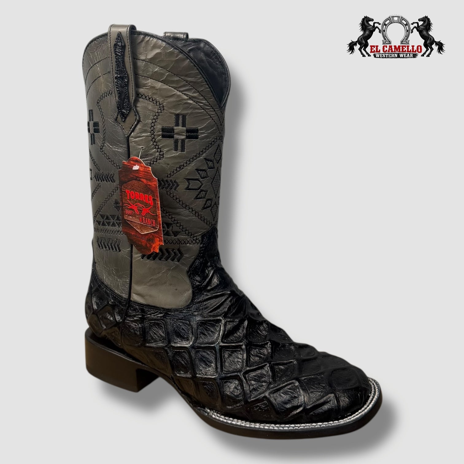 Pescado Negro Barza Gris Torres Boots TBRCC104