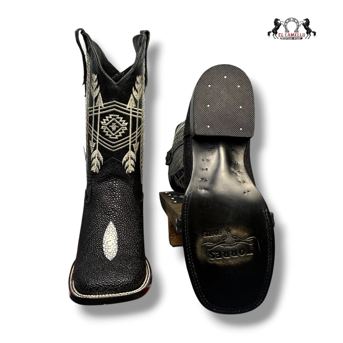 MANTARRALLA NEGRO/NEGRO TORRES BOOTS