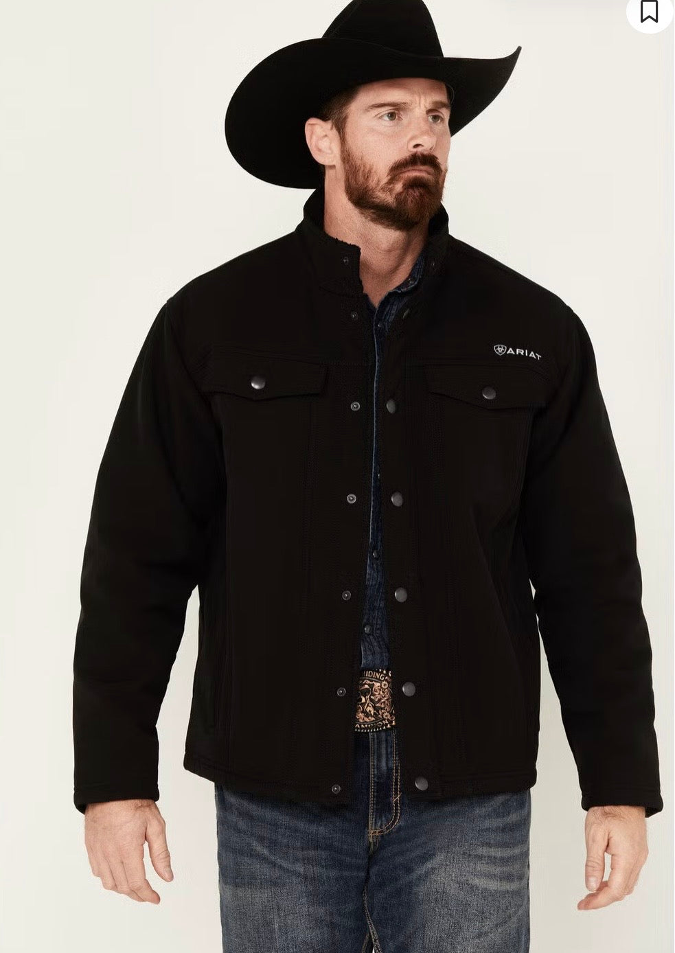 ARIAT MAN VERNON SHERPA 2.0 JKT BLACK