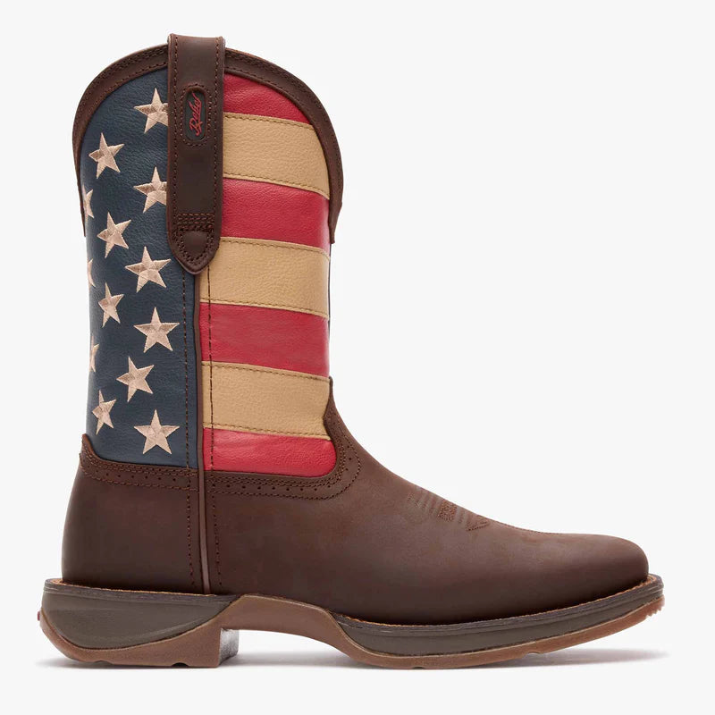 DB5554 Rebel™ by Durango® Patriotic Pull-On Western Flag Boot